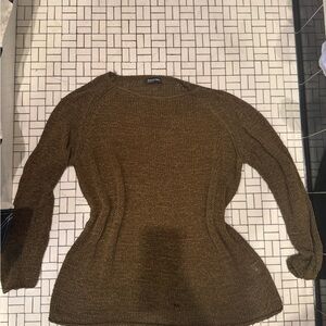 2010s American Apparel Brown/Green Sweater